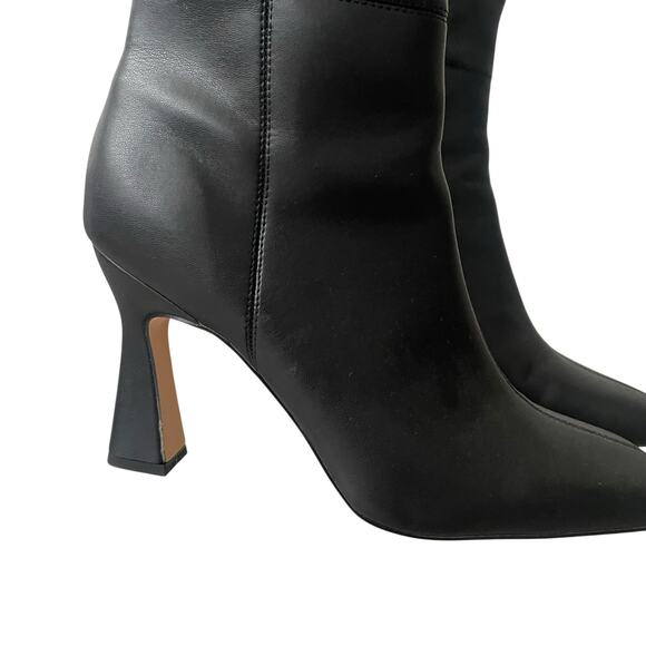 Sam Edelman Circus NY Emmy Tall Boots Square Toe Zip Up in Black Size 9 1/2 - Picture 3 of 8